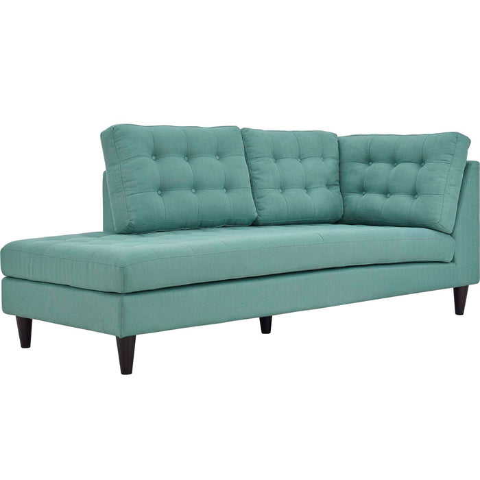 Empress Upholstered Fabric Left Facing Bumper - view 10