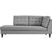 Empress Upholstered Fabric Left Facing Bumper - view 15