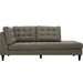 Empress Upholstered Fabric Right Facing Bumper - view 9
