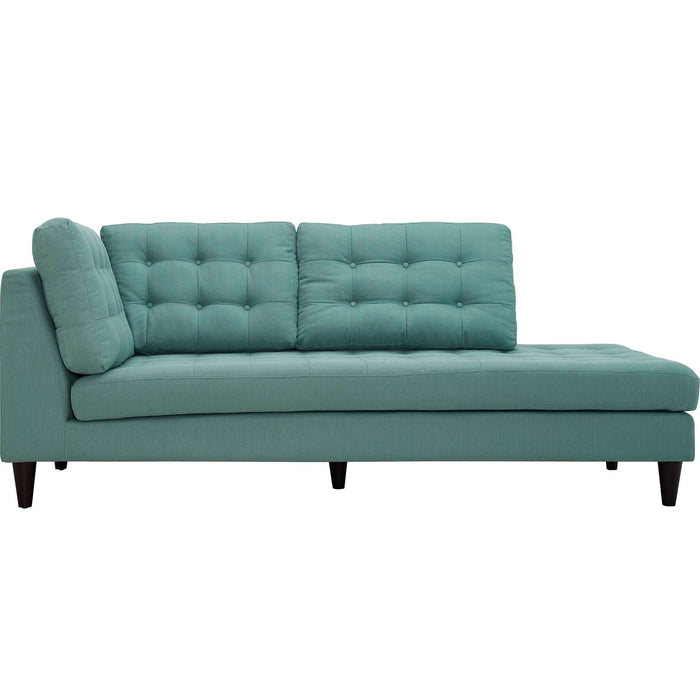 Empress Upholstered Fabric Right Facing Bumper - view 12
