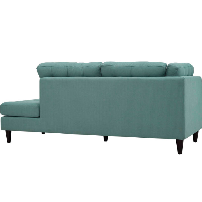 Empress Upholstered Fabric Right Facing Bumper - view 11