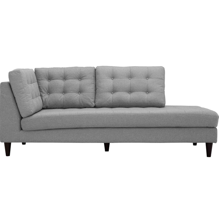 Empress Upholstered Fabric Right Facing Bumper - view 15