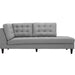Empress Upholstered Fabric Right Facing Bumper - view 15