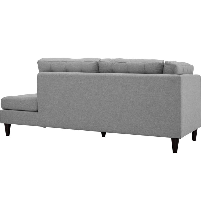Empress Upholstered Fabric Right Facing Bumper - view 14