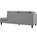 Empress Upholstered Fabric Right Facing Bumper - view 14