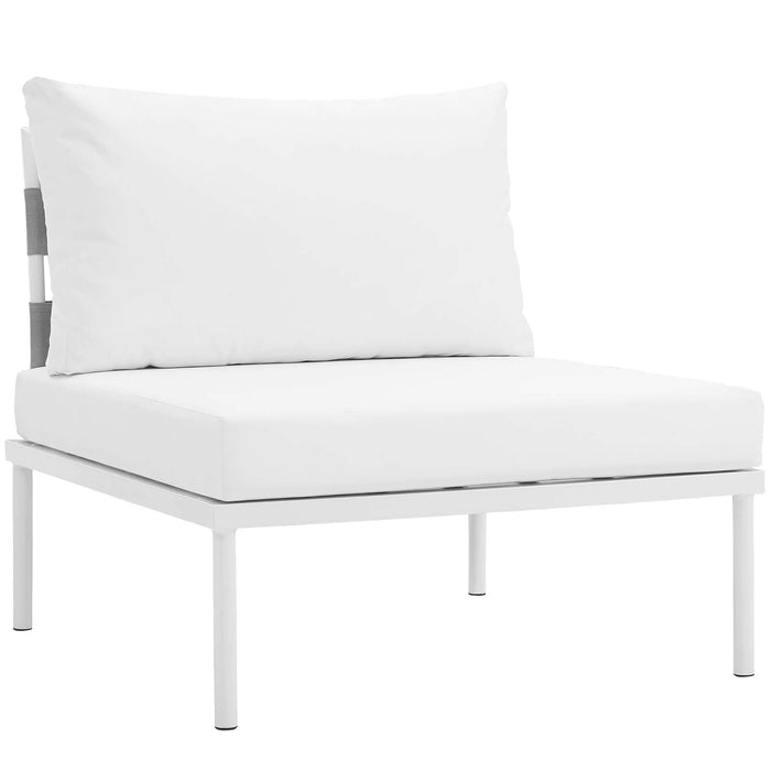 Harmony 7 Piece Outdoor Patio Aluminum Sectional Sofa Set by Modway - view 28
