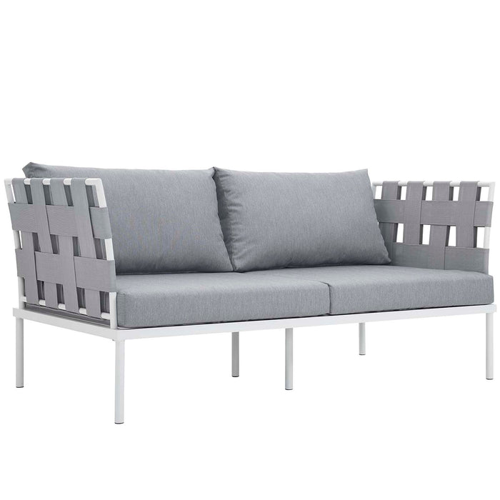 Harmony 5 Piece Outdoor Patio Aluminum Sectional Sofa Set by Modway - accessory view