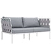Harmony 5 Piece Outdoor Patio Aluminum Sectional Sofa Set by Modway - accessory view
