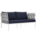 Harmony 5 Piece Outdoor Patio Aluminum Sectional Sofa Set by Modway - view 19