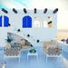 Harmony 5  Piece Outdoor Patio Aluminum Sectional Sofa Set by Modway - front view