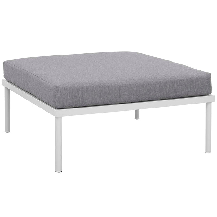 Harmony 8 Piece Outdoor Patio Aluminum Sectional Sofa Set by Modway - installation view