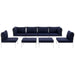 Harmony 8 Piece Outdoor Patio Aluminum Sectional Sofa Set by Modway - view 21