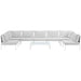 Harmony 8 Piece Outdoor Patio Aluminum Sectional Sofa Set by Modway - view 28