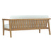 Bayport Outdoor Patio Teak Sofa - detail close-up