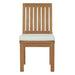 Marina Outdoor Patio Teak Dining Chair - view 5