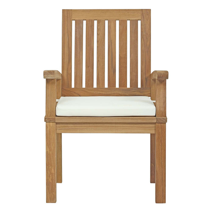 Marina Outdoor Patio Teak Dining Chair - view 5