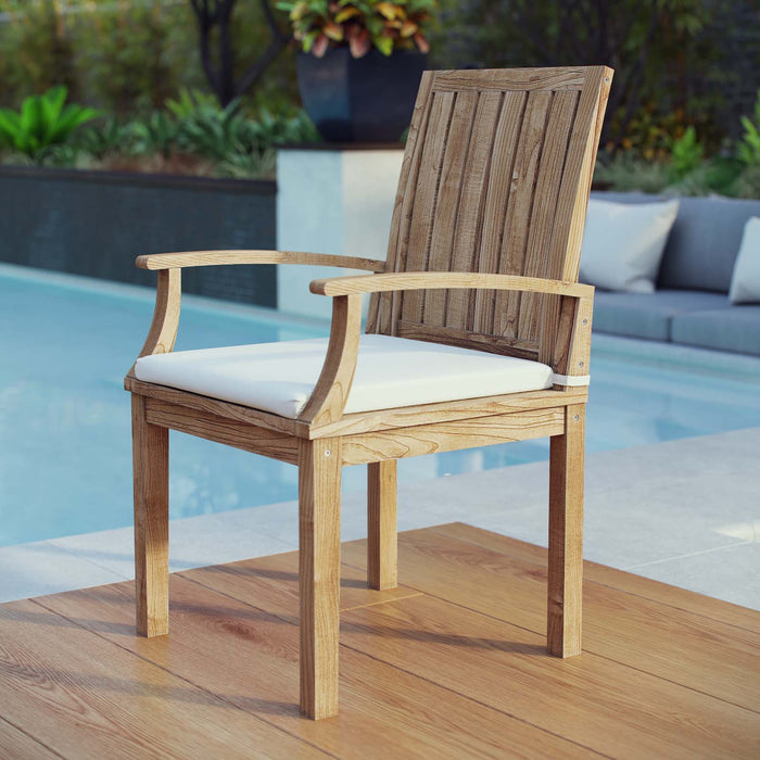 Marina Outdoor Patio Teak Dining Chair - Modway \outdoor\dining chairs