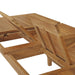 Marina Extendable Outdoor Patio Teak Dining Table - view 14