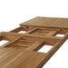 Marina Extendable Outdoor Patio Teak Dining Table - view 15