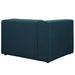 Mingle Fabric Left-Facing Sofa - in lifestyle setting