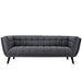 Bestow Upholstered Fabric Sofa - in lifestyle setting