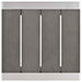 Shore 3 Piece Outdoor Patio Aluminum Chaise with Cushions - view 8