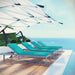 Shore Chaise with Cushions Outdoor Patio Aluminum Set of 4 - view 7