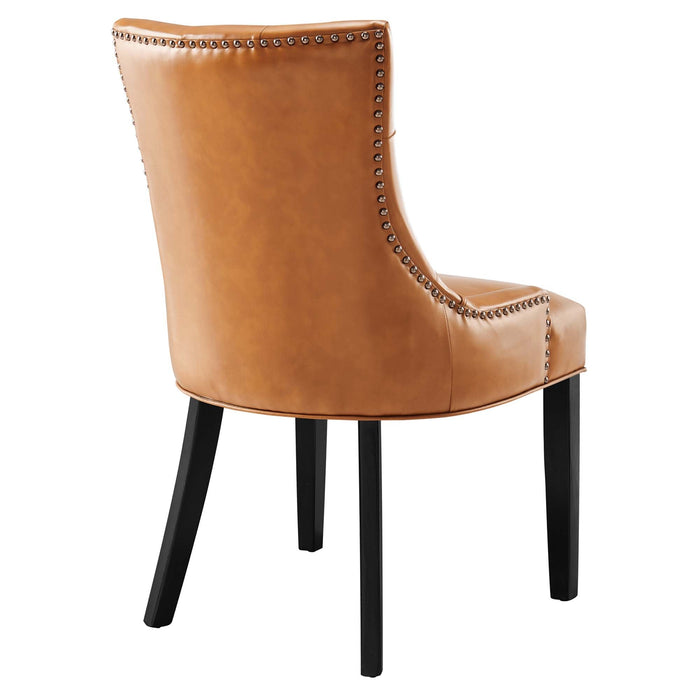 Modway Regent Dining Side Chair Vinyl Set of 2 - Installation View