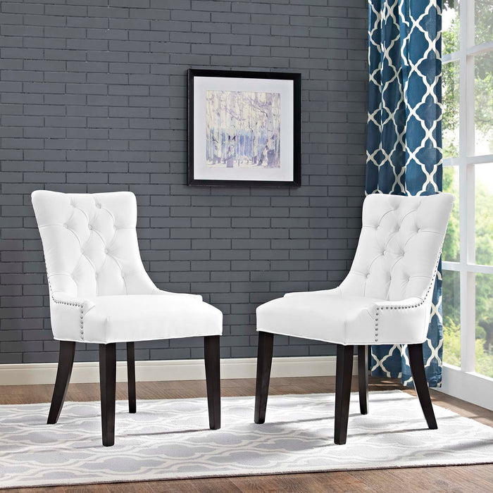 Modway Regent Dining Side Chair Vinyl Set of 2 - View 11