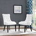 Modway Regent Dining Side Chair Vinyl Set of 2 - View 11