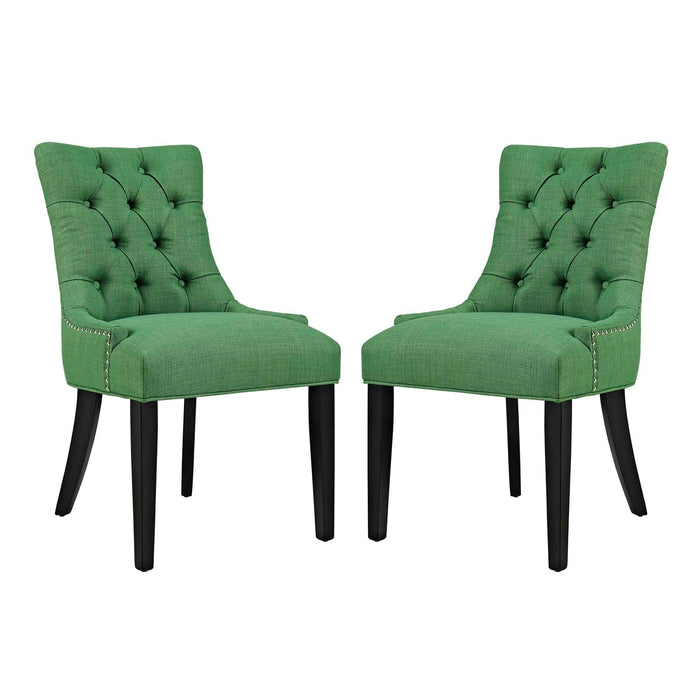 Regent Fabric Dining Side Chair Set of 2