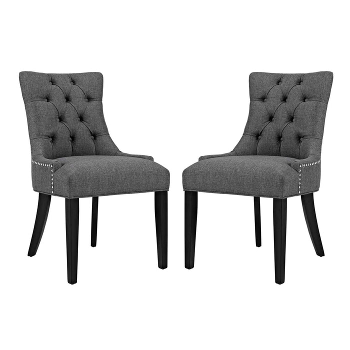 Regent Fabric Dining Side Chair Set of 2