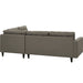 Empress 2 Piece Upholstered Fabric Right Facing Bumper Sectional - view 22