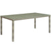 Conduit 70" Outdoor Patio Wicker Rattan Dining Table - Modway \outdoor\dining tables