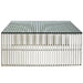 Gridiron Coffee Table Silver