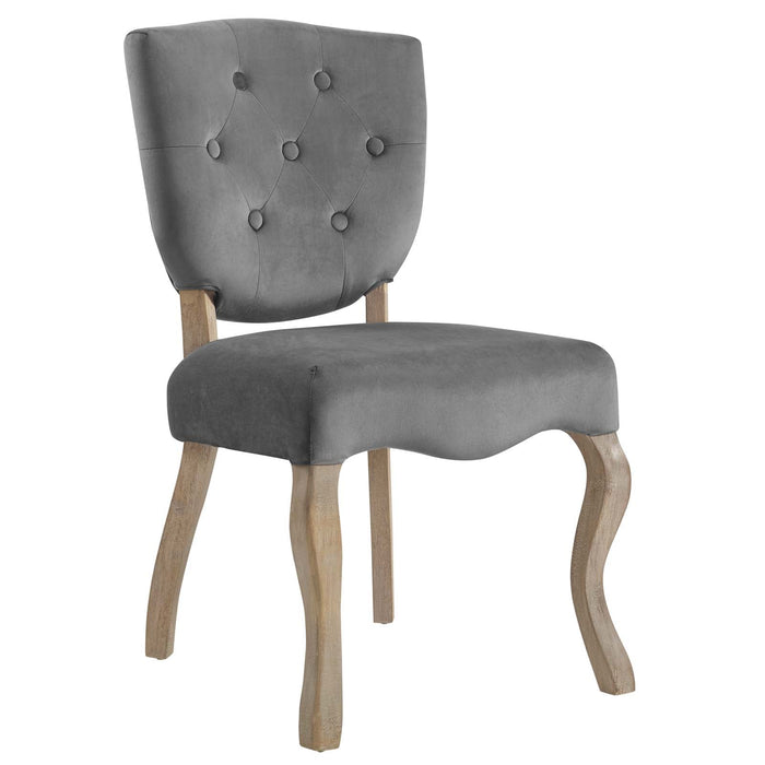 Modway Array Vintage French Performance Velvet Dining Side Chair - Product Image 19