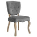 Modway Array Vintage French Performance Velvet Dining Side Chair - Product Image 19