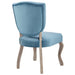 Modway Array Vintage French Performance Velvet Dining Side Chair - Product Image 17