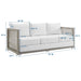 Aura Outdoor Patio Wicker Rattan Sofa - view 21