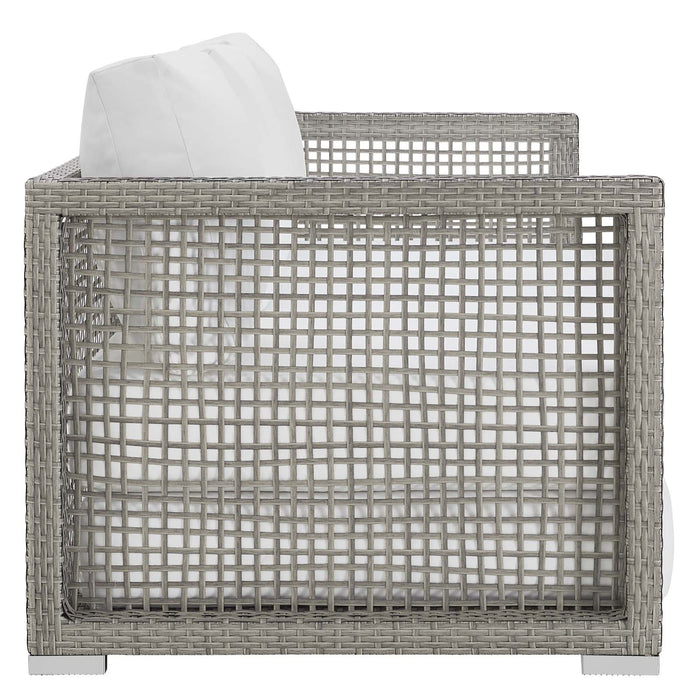Aura Outdoor Patio Wicker Rattan Sofa - view 23