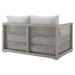 Aura Outdoor Patio Wicker Rattan Loveseat - view 23