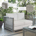 Aura Outdoor Patio Wicker Rattan Loveseat - view 21
