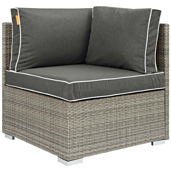 Repose Outdoor Patio Corner - in lifestyle setting