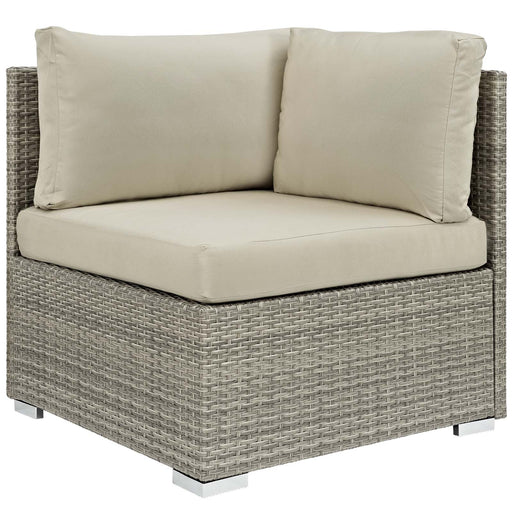 Repose Sunbrella® Fabric Outdoor Patio Corner - Modway \outdoor\sofas & sectionals