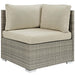 Repose Sunbrella® Fabric Outdoor Patio Corner - Modway \outdoor\sofas & sectionals