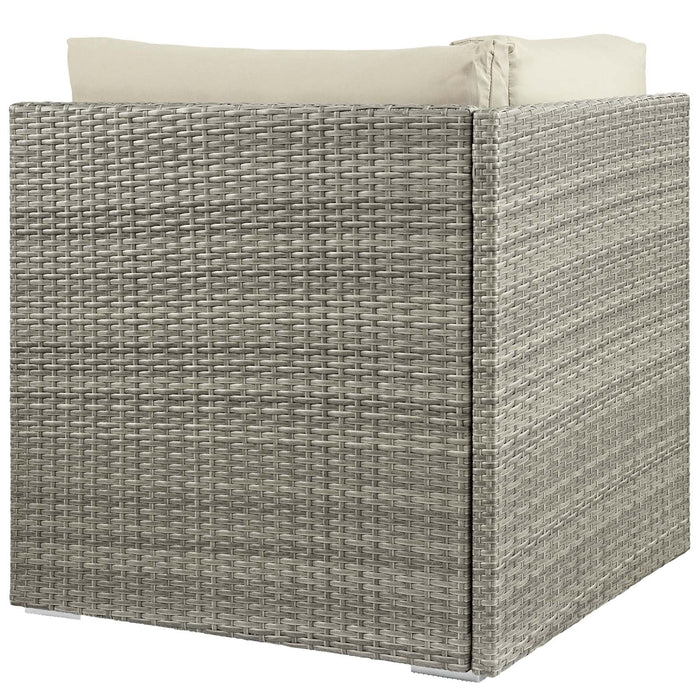 Repose Sunbrella® Fabric Outdoor Patio Corner - detail close-up