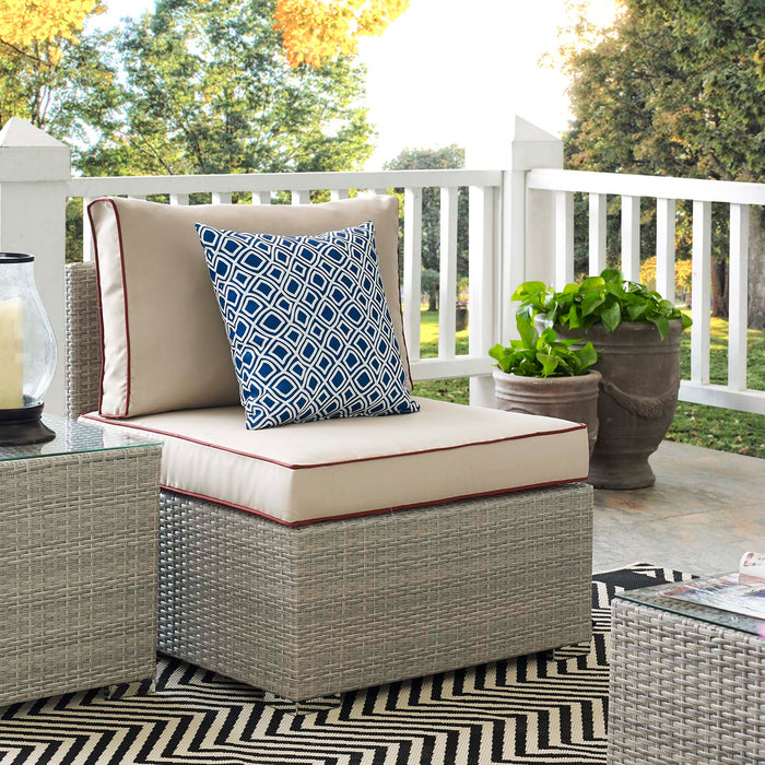 Repose Outdoor Patio Armless Chair - Modway \outdoor\sofas & sectionals