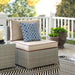 Repose Outdoor Patio Armless Chair - Modway \outdoor\sofas & sectionals