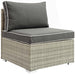 Repose Outdoor Patio Armless Chair - view 6