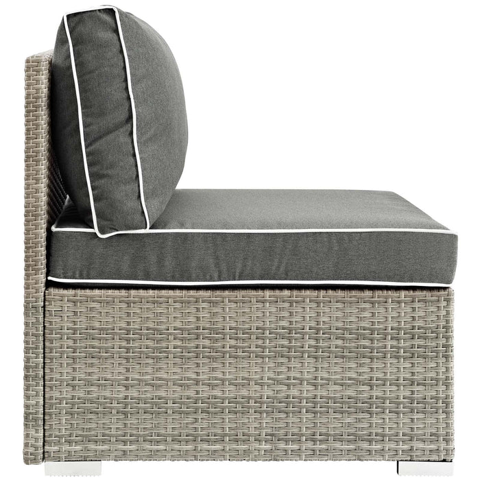 Repose Outdoor Patio Armless Chair - view 7